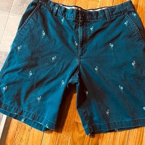 Men’s IZOD saltwater shorts. Size 40. Front pockets, back button pockets